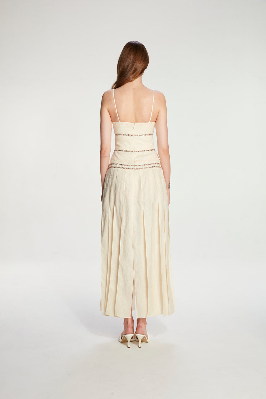 One-shoulder strapless dress