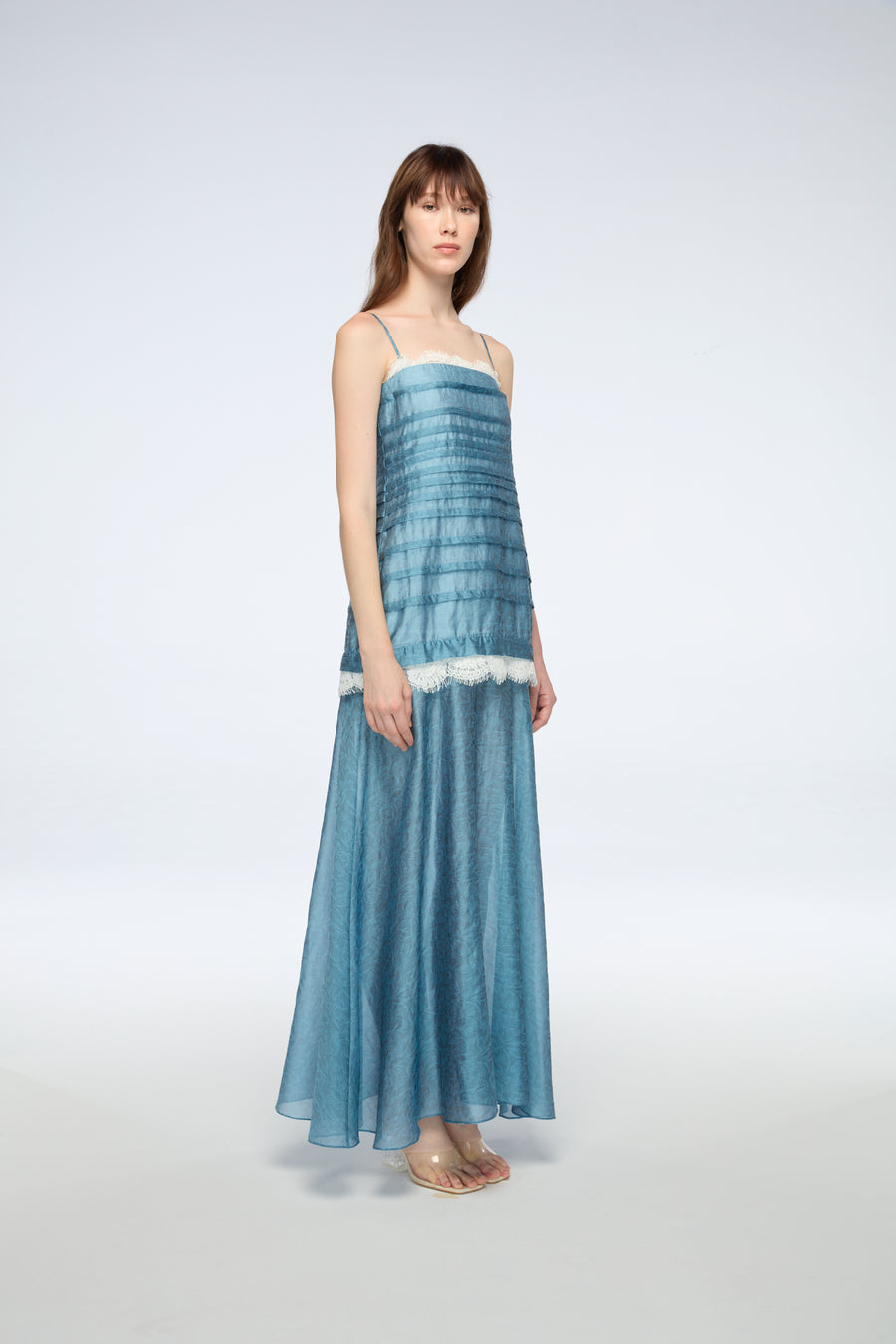 Spaghetti strap maxi dress