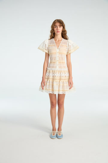 Short Dress in Lace