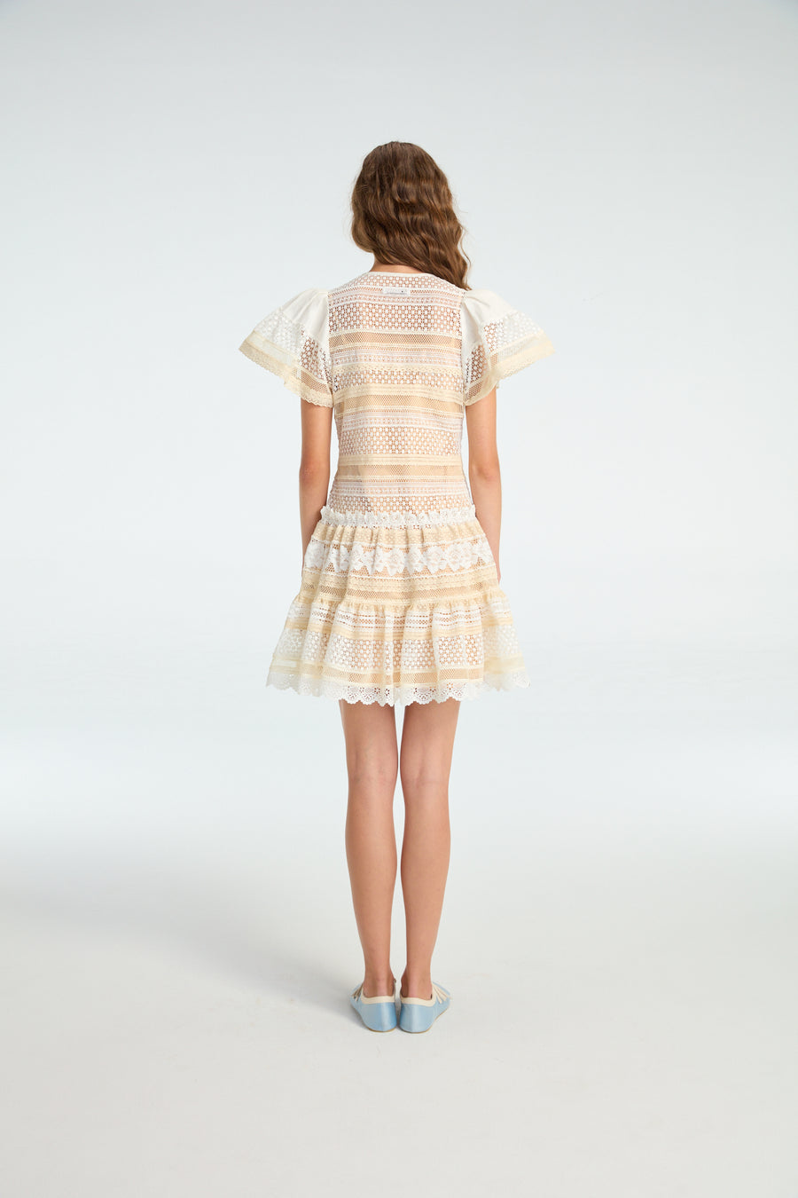 Short Dress in Lace