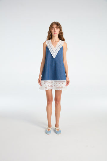 Short Denim Dress