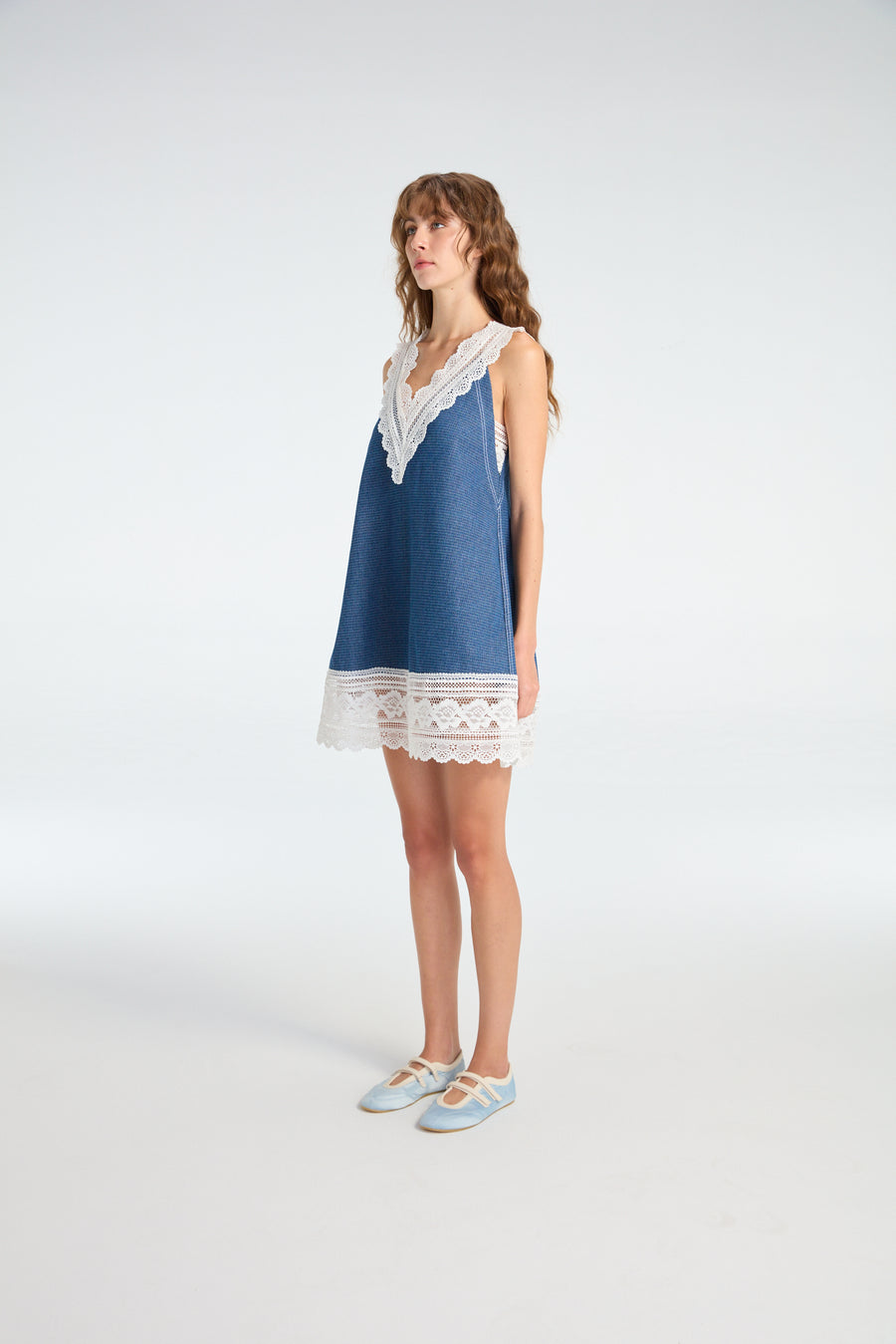 Short Denim Dress