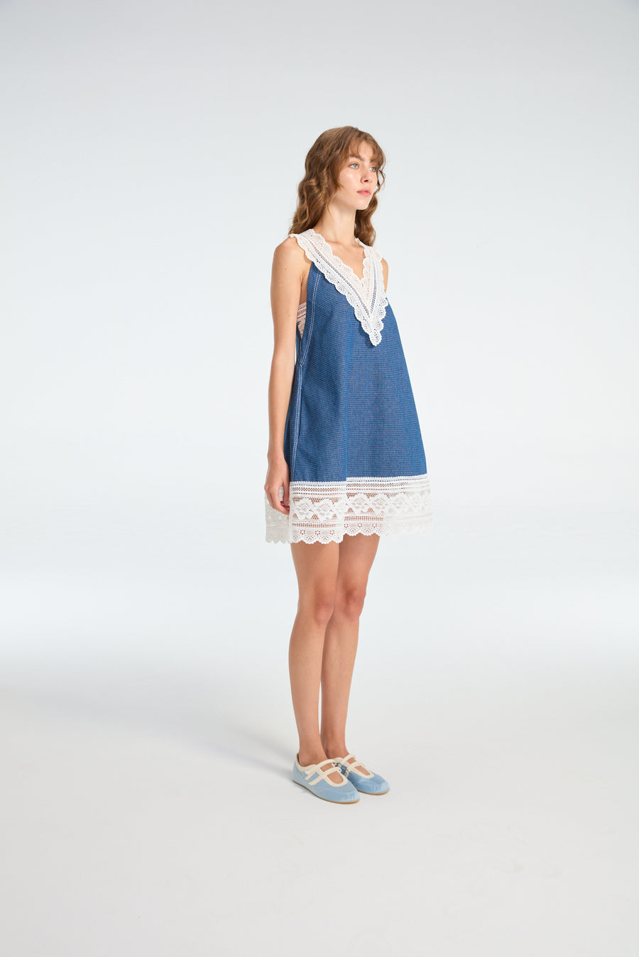 Short Denim Dress
