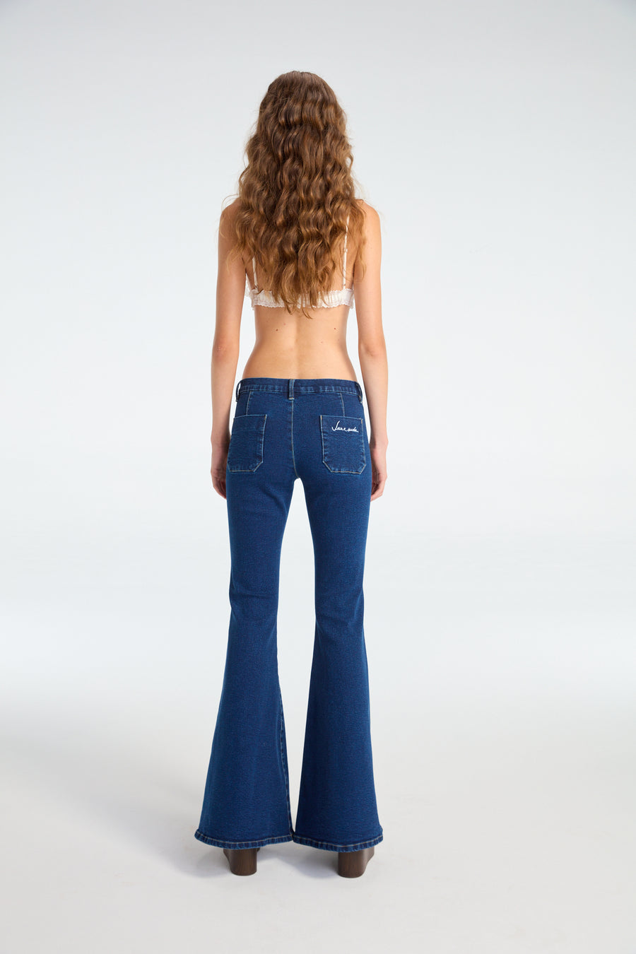 Boot-cut Flared Denim